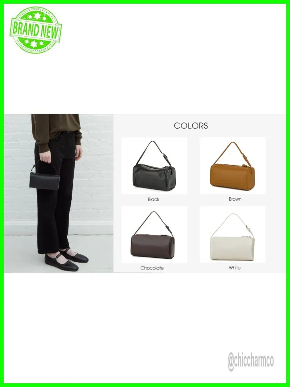 Premium Full-Grained Leather Crossbody Hobo Bag with Adjustable Strap